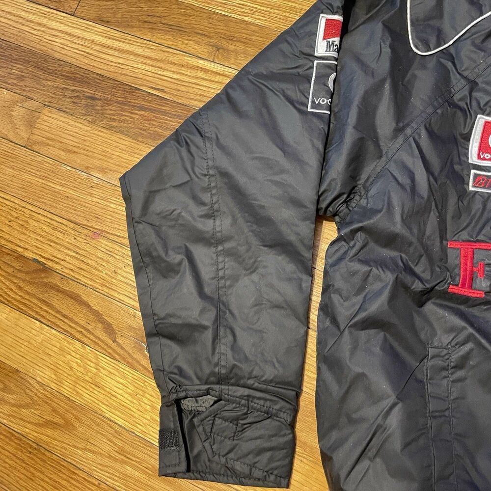 NWT Ferrari Michael Schumacher F1 Racing Jacket Black XL 8-Dragon LTD Retro - Picture 8 of 11